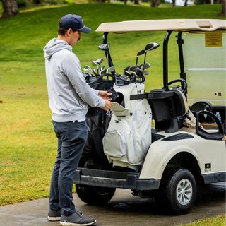 Sunday Golf Big Rig S-Class cart bag, wit