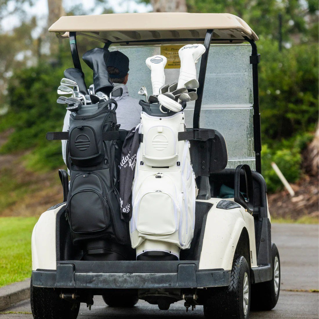 Sunday Golf Big Rig S-Class cart bag, wit