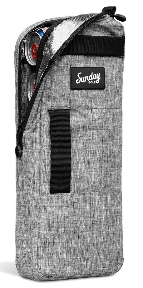 Sunday Golf Big Frosty can cooler tas, heather gray