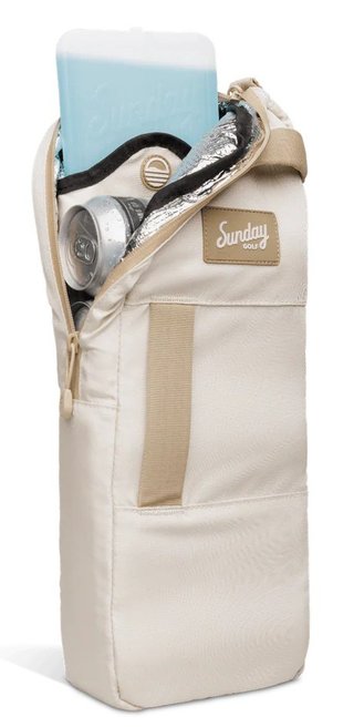 Sunday Golf Big Frosty can cooler toasted almond tas