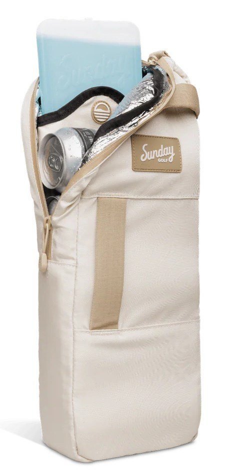 Sunday Golf Big Frosty can cooler toasted almond tas