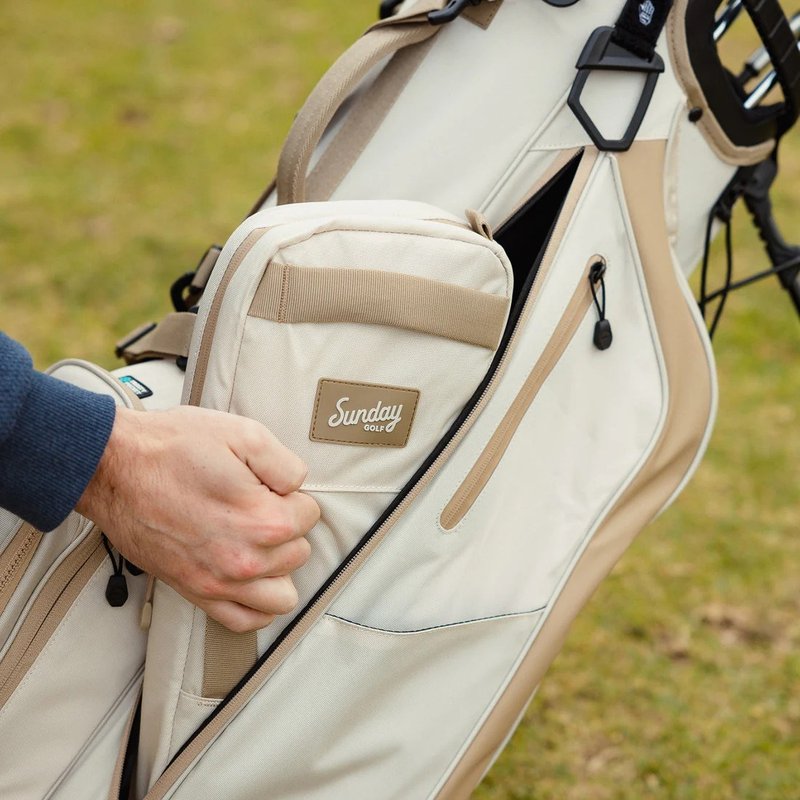 Sunday Golf Big Frosty can cooler toasted almond tas