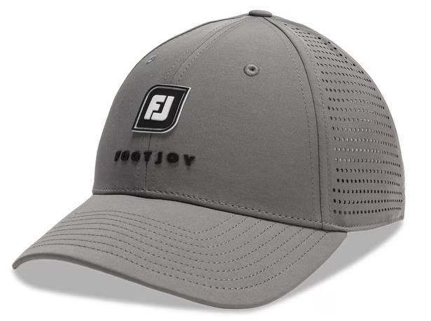 FootJoy Perforated Trucker heren cap, grijs