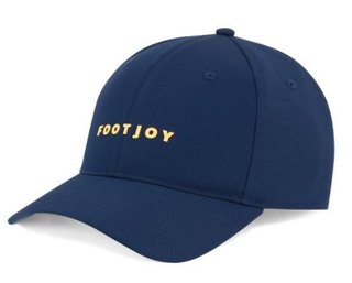 FootJoy FJ Fashion golf cap, navy with sunshine