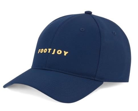 FootJoy FJ Fashion golf cap, navy with sunshine