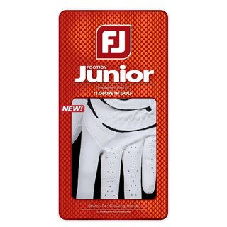 FootJoy FJ Junior golfhandschoen, wit