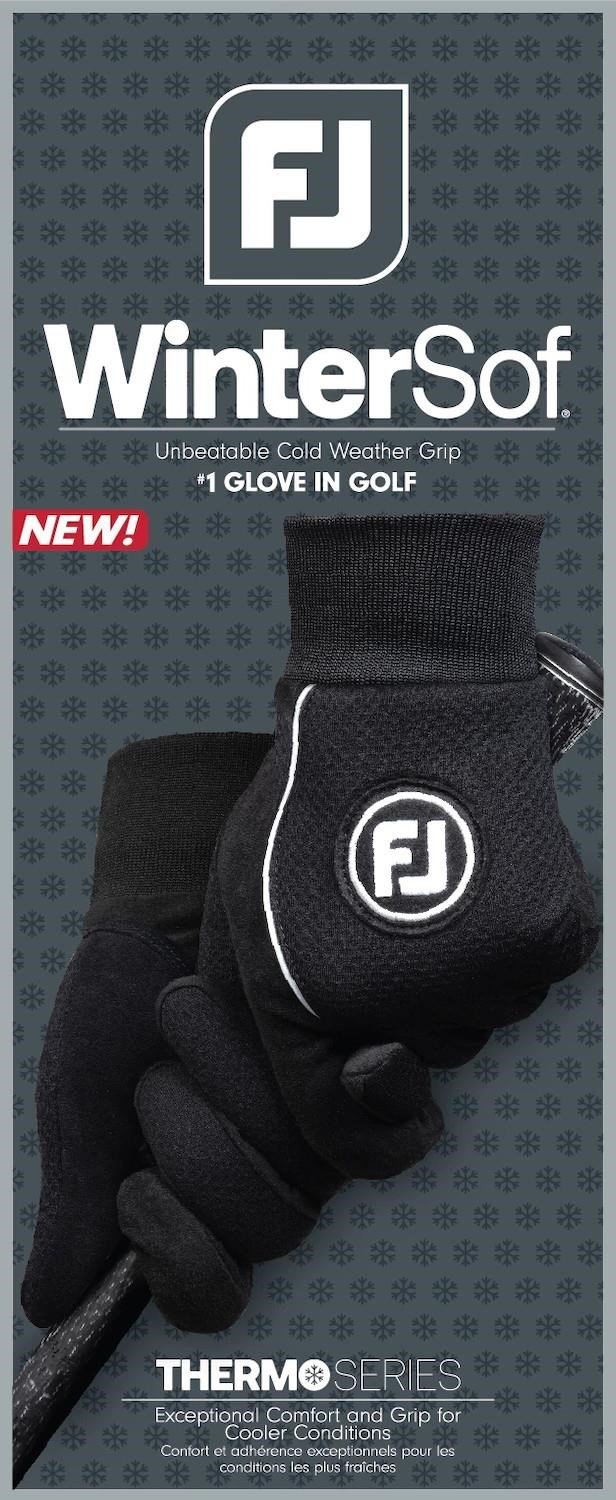 FootJoy WinterSof heren golfhandschoen (Paar), zwart