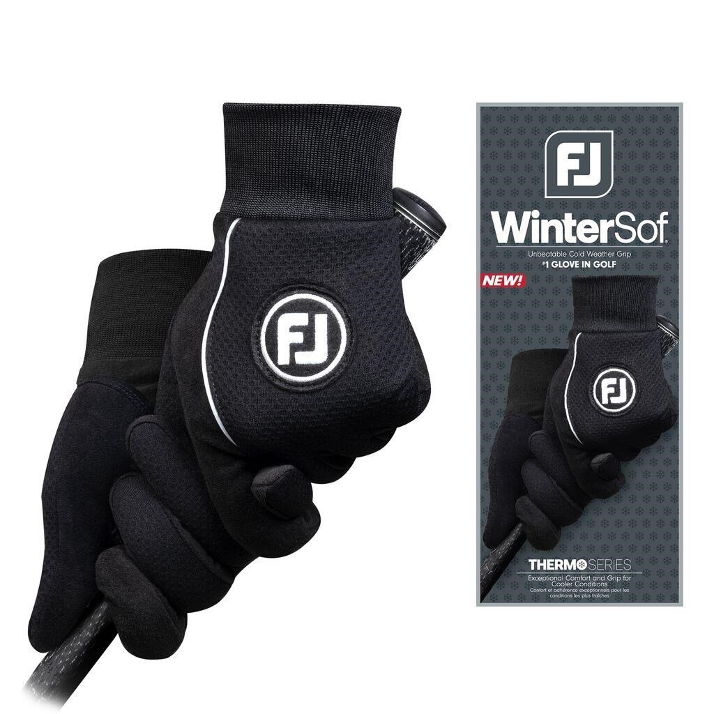 FootJoy WinterSof heren golfhandschoen (Paar), zwart