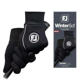 FootJoy WinterSof heren golfhandschoen (Paar), zwart