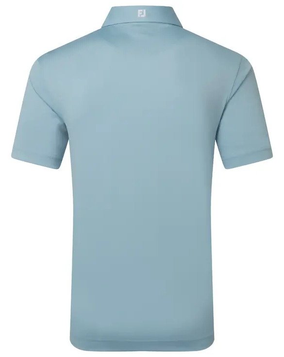 FootJoy Stretch Pique Solid heren polo, chambray
