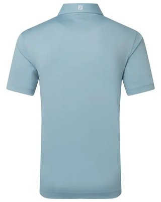 FootJoy Stretch Pique Solid heren polo, chambray