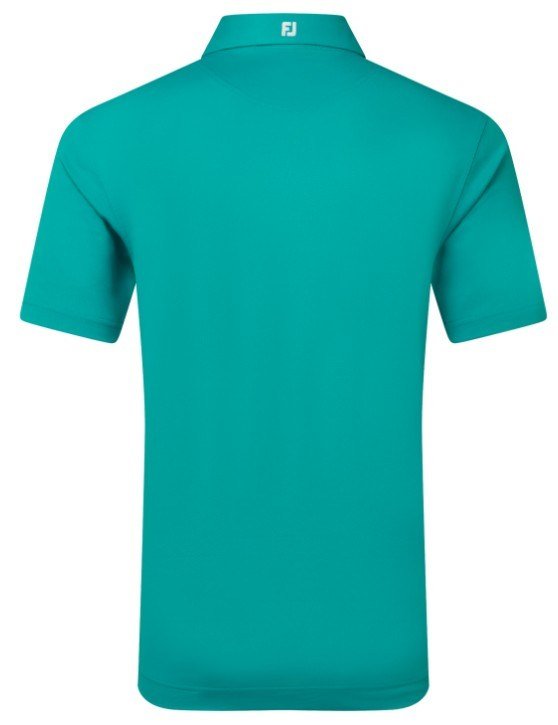 FootJoy Stretch Pique Solid heren polo, tile blue