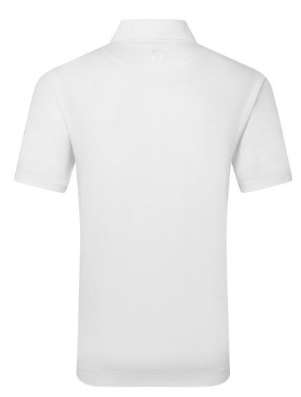 FootJoy Lisle Solid heren polo, wit