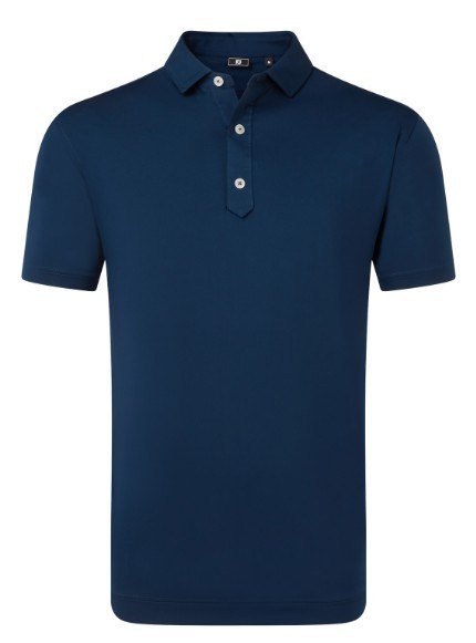 FootJoy Lisle Solid heren polo, navy