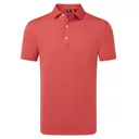FootJoy Lisle Solid heren polo, nantucket red