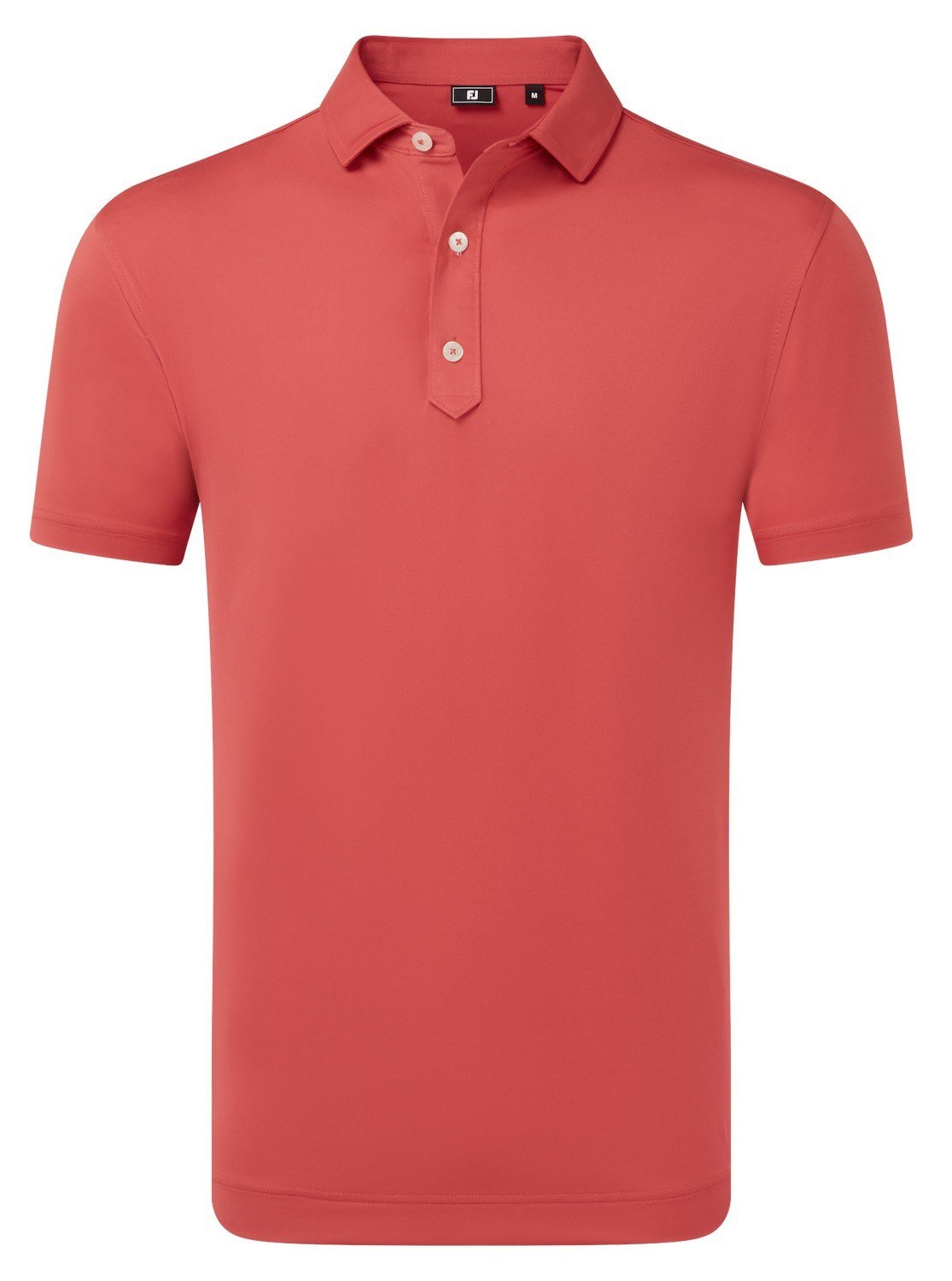 FootJoy Lisle Solid heren polo, nantucket red