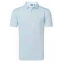 FootJoy Modernist Geo Pique heren polo, white/ice blue