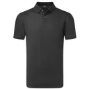 FootJoy Modernist Geo Pique heren polo, charcoal/black