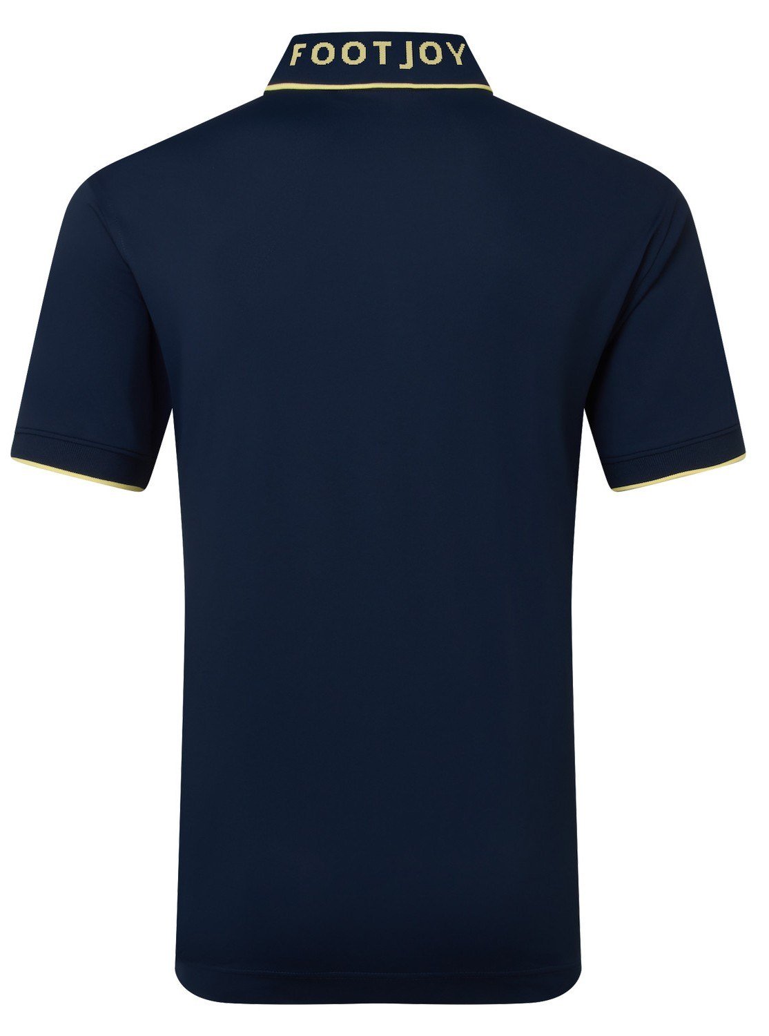 FootJoy FJ Wordmark Pique heren polo, navy