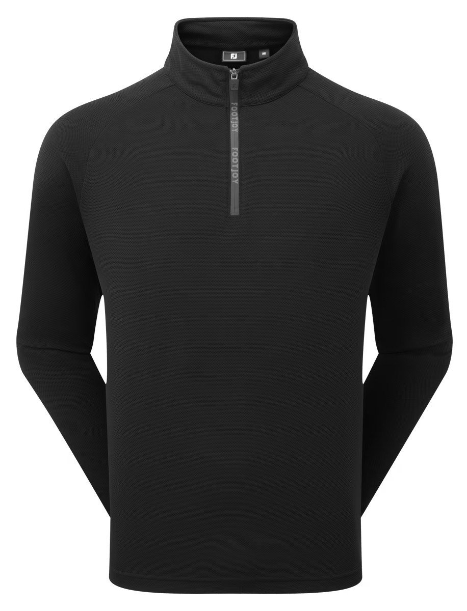 FootJoy Wordmark Chill Out heren sweatshirt, zwart/houtskool