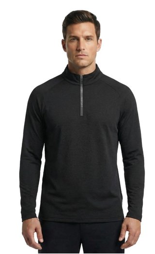 FootJoy Wordmark Chill Out heren sweatshirt, zwart/houtskool