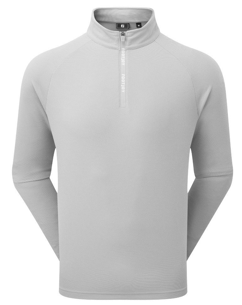 FootJoy Wordmark Chill Out heren sweatshirt, grijs/wit