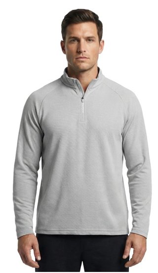 FootJoy Wordmark Chill Out heren sweatshirt, grijs/wit
