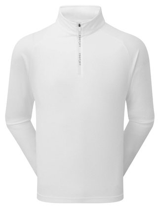 FootJoy Wordmark Chill Out heren sweatshirt, wit/grijs