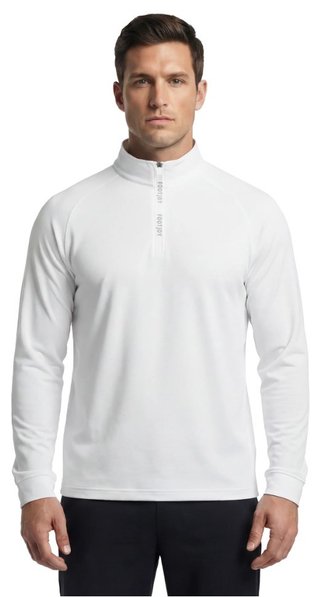 FootJoy Wordmark Chill Out heren sweatshirt, wit/grijs