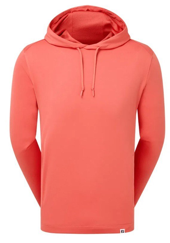 FootJoy Lightweight Hoodie heren sweatshirt, solid nantucket red