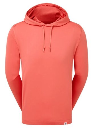 FootJoy Lightweight Hoodie heren sweatshirt, solid nantucket red