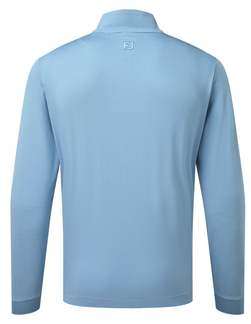 FootJoy Ottoman Stripe Chill-Out heren sweatshirt, chambray/coastal blue