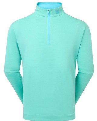 FootJoy Ottoman Stripe Chill-Out heren sweatshirt, blue reef/sea glass