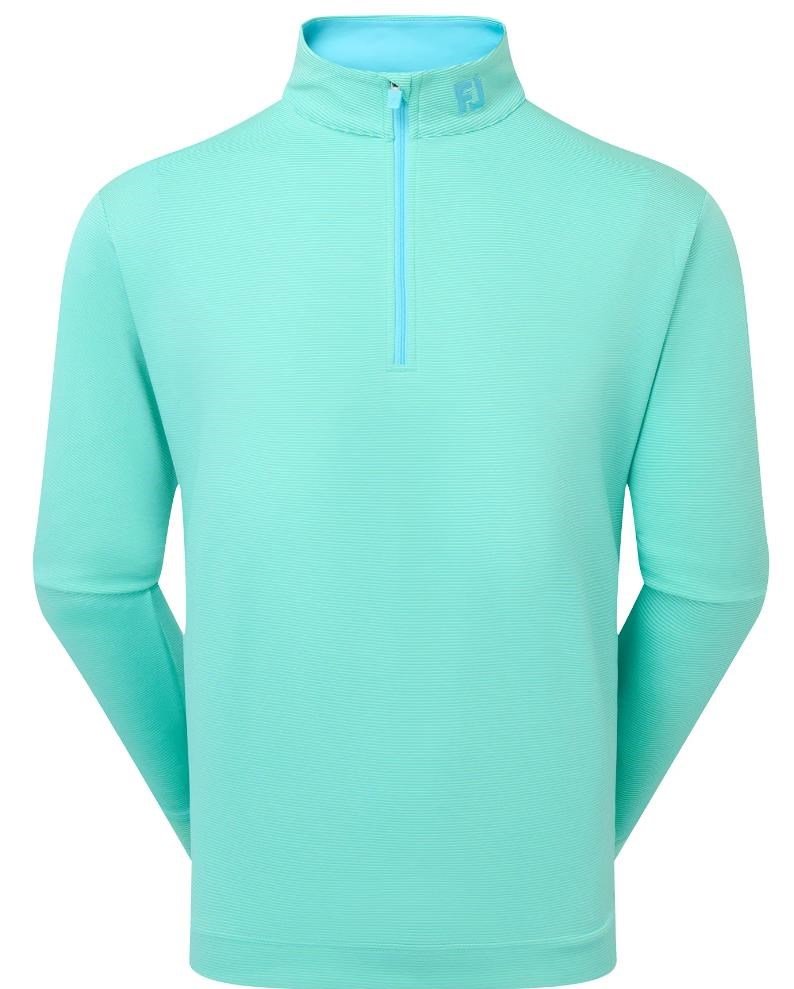 FootJoy Ottoman Stripe Chill-Out heren sweatshirt, blue reef/sea glass