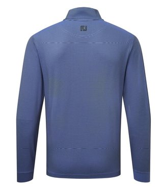 FootJoy Ottoman Stripe Chill-Out heren sweatshirt, zwart/vivid violet