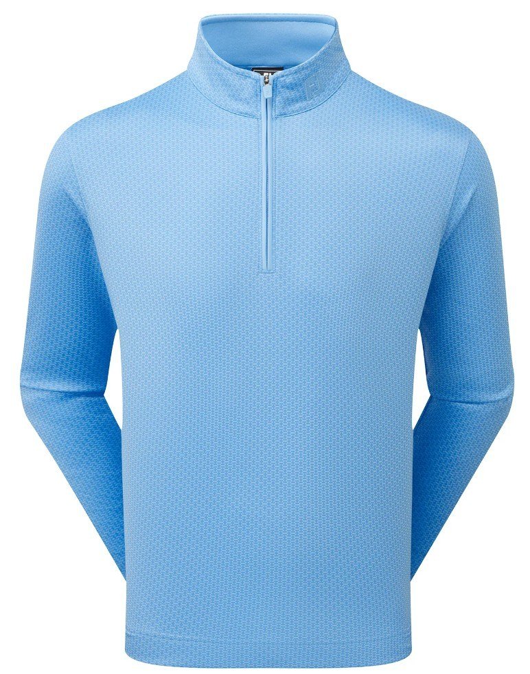 FootJoy Nautical Flag Tonal Chill Out heren sweatshirt, blue reef/deep reef
