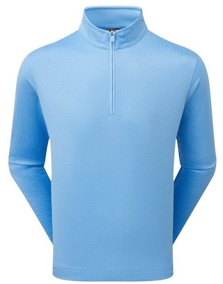 FootJoy Nautical Flag Tonal Chill Out heren sweatshirt, blue reef/deep reef