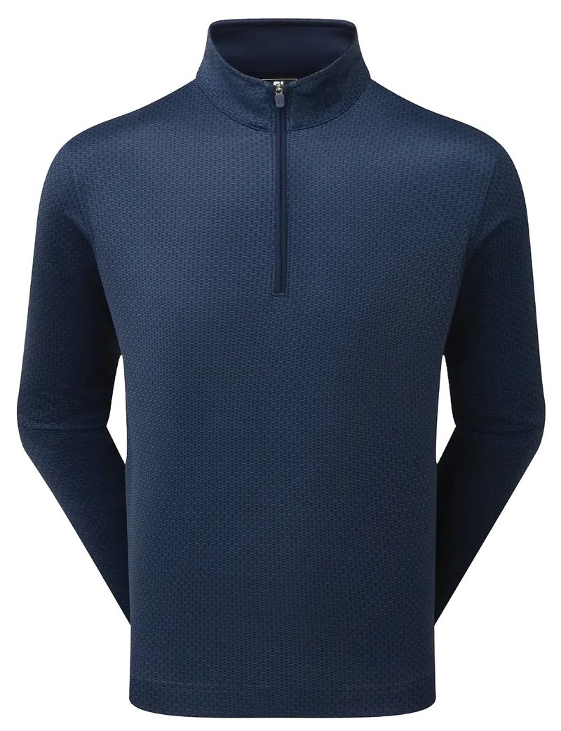 FootJoy Nautical Flag Tonal Chill Out heren sweatshirt, navy