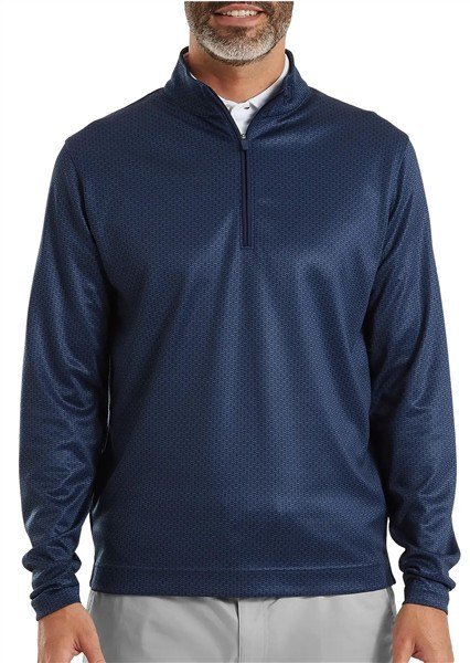 FootJoy Nautical Flag Tonal Chill Out heren sweatshirt, navy
