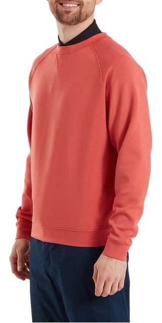 FootJoy Crew Neck heren sweatshirt, nantucket red