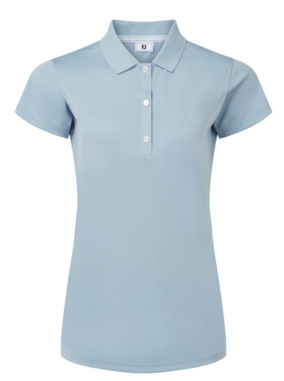 FootJoy Stretch Pique Solid dames polo, chambray