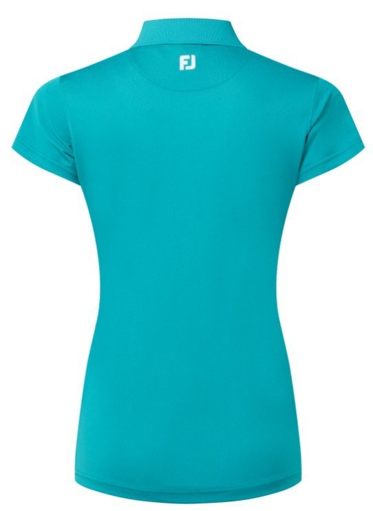 FootJoy Stretch Pique Solid dames polo, tile blue
