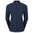 FootJoy Full-Zip Rib Midlayer dames sweatshirt, navy