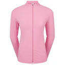 FootJoy Full-Zip Rib Midlayer dames sweatshirt, roze