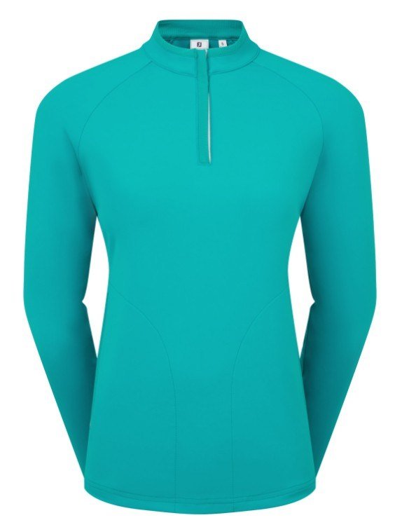 FootJoy Half-Zip Midlayer dames sweatshirt, tile blue