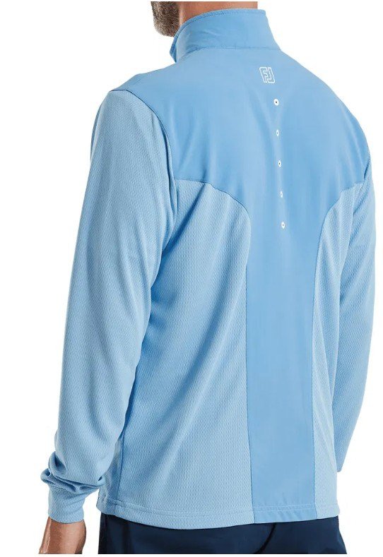 FootJoy Tempo Hybrid Full-Zip heren jack, blue reef/deep reef
