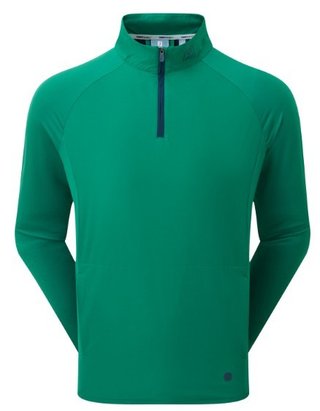 FootJoy Tempo Tech Midlayer heren sweatshirt, field green