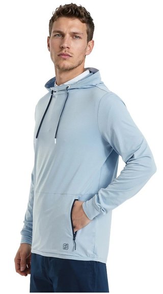 FootJoy TempoSeries Hoodie heren sweatshirt, blue ocean