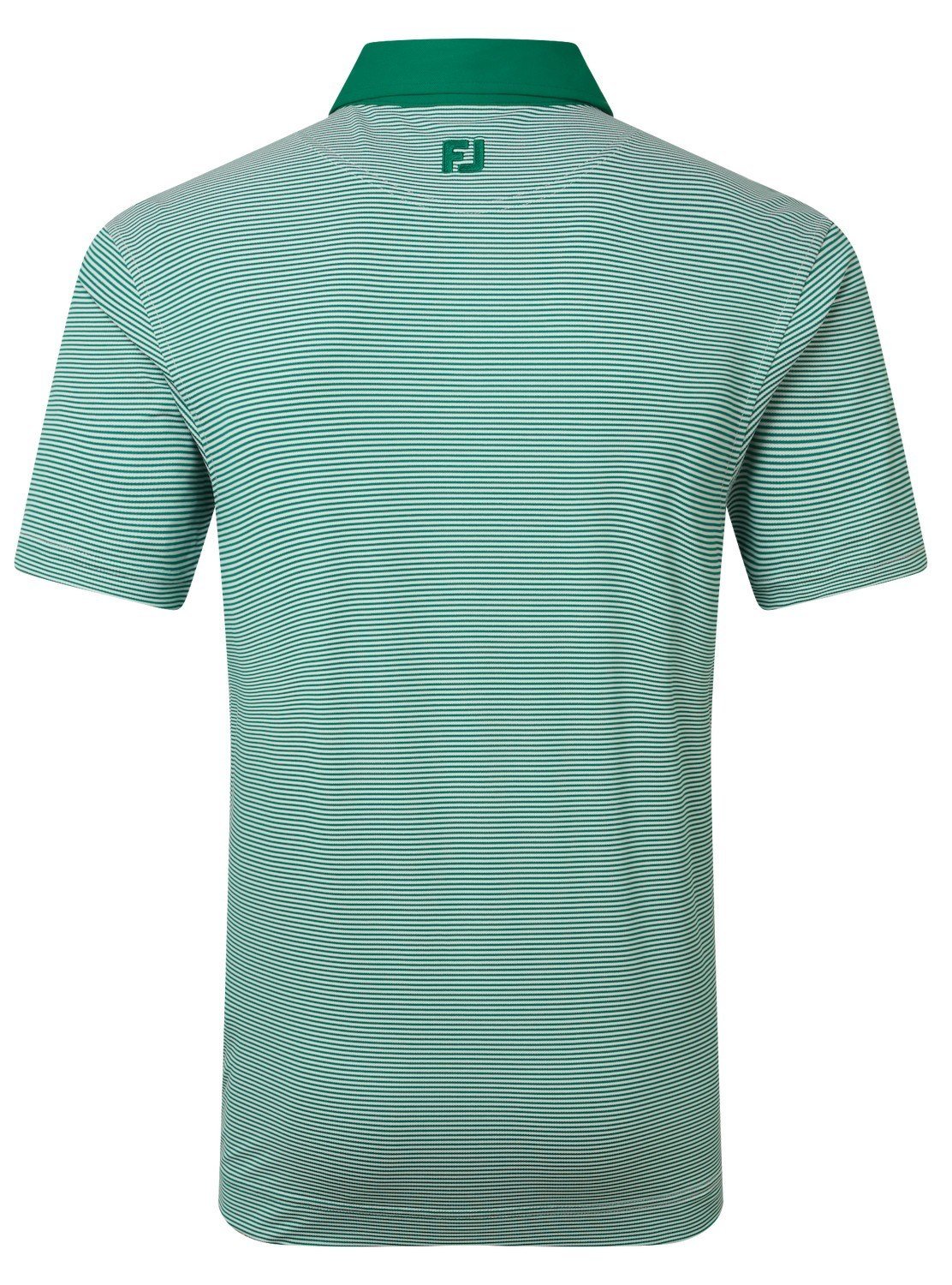 FootJoy Feeder Stripe Pique heren polo, field green