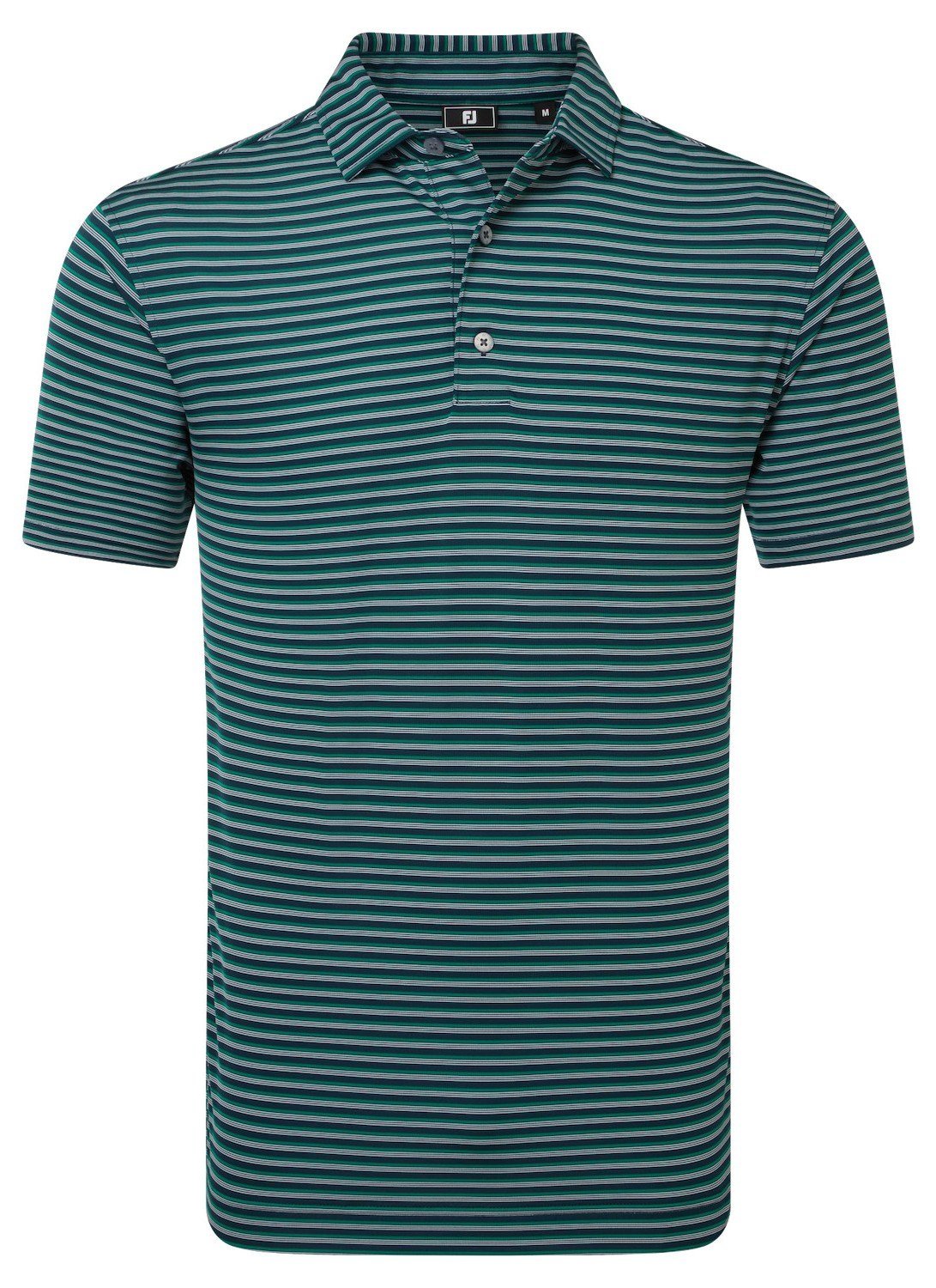 FootJoy Shadow Stripe Lisle heren polo, navy